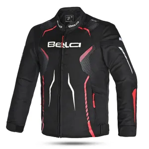 BELA Star youth Kids Motorcycle Jacket Black