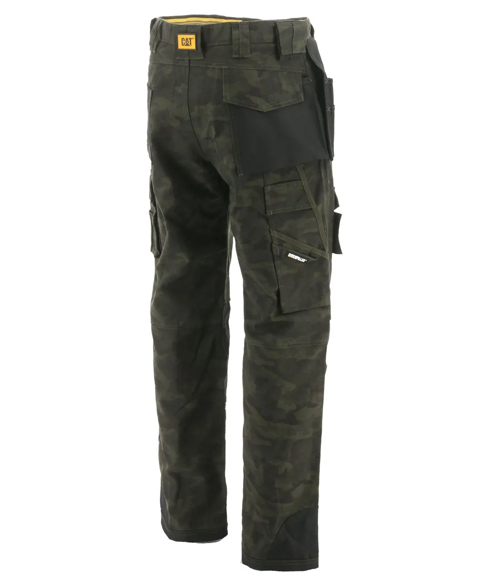 Caterpillar Trademark Trouser (with holster pockets) - Night Camo