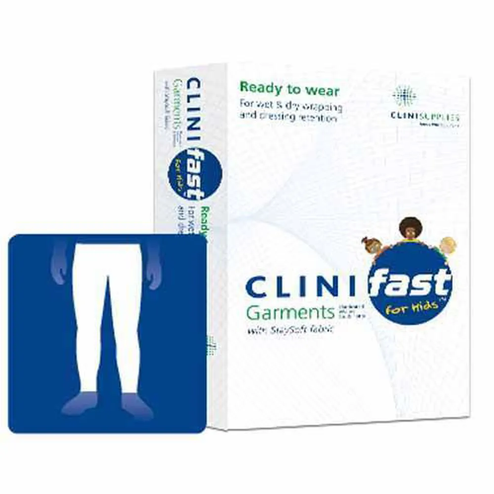 Clinifast Leggings for Kids - All Sizes 2-14 years White/Blue/Pink