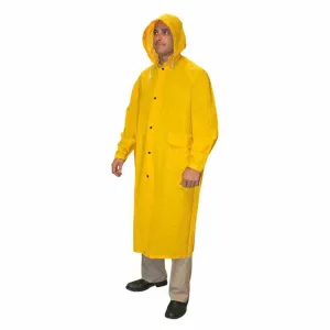 Cordova Safety RC35YL Renegade Yellow Raincoat, Detachable Hood