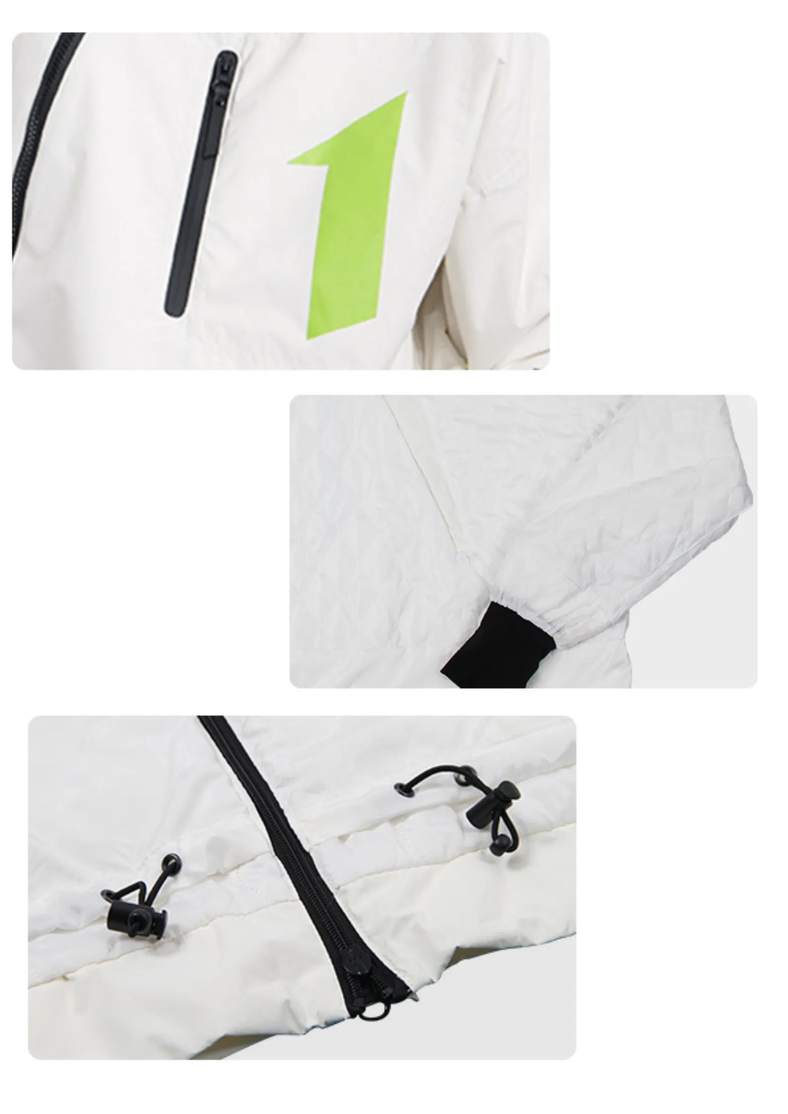 Cosone Oblique Zipper Suit - Unisex