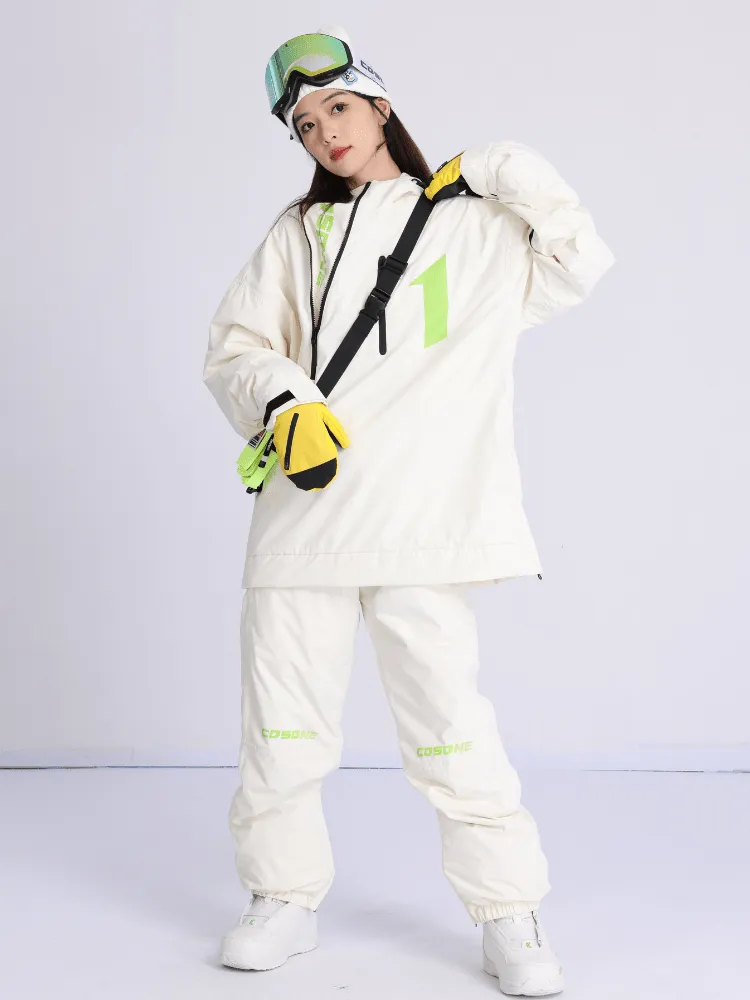 Cosone Oblique Zipper Suit - Unisex