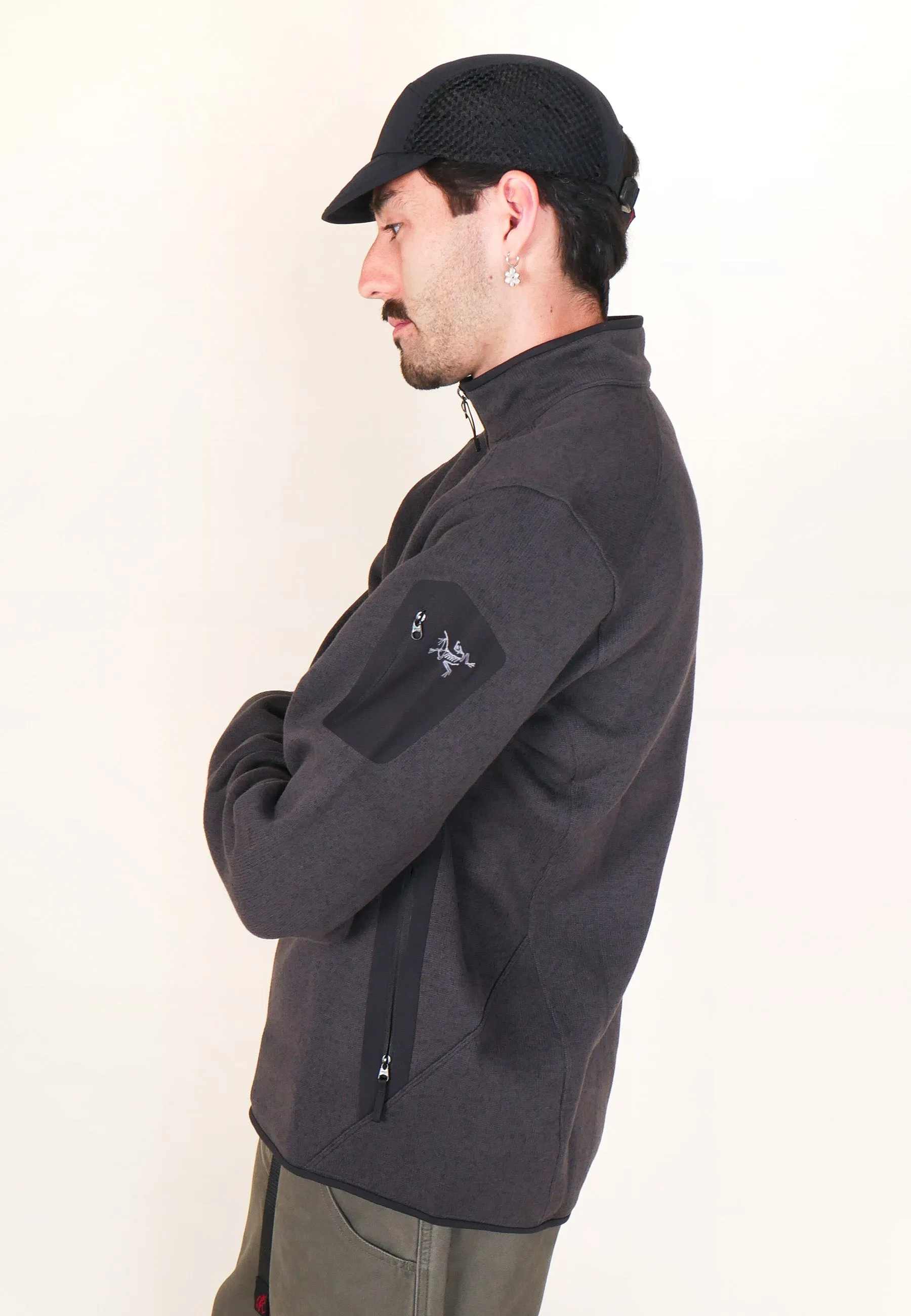 Covert Cardigan - Black Heather II