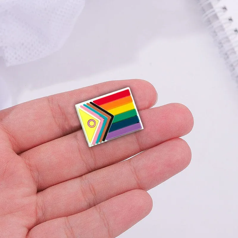 Daniel Quasar Intersex-Inclusive Progress Pride Flag Pins