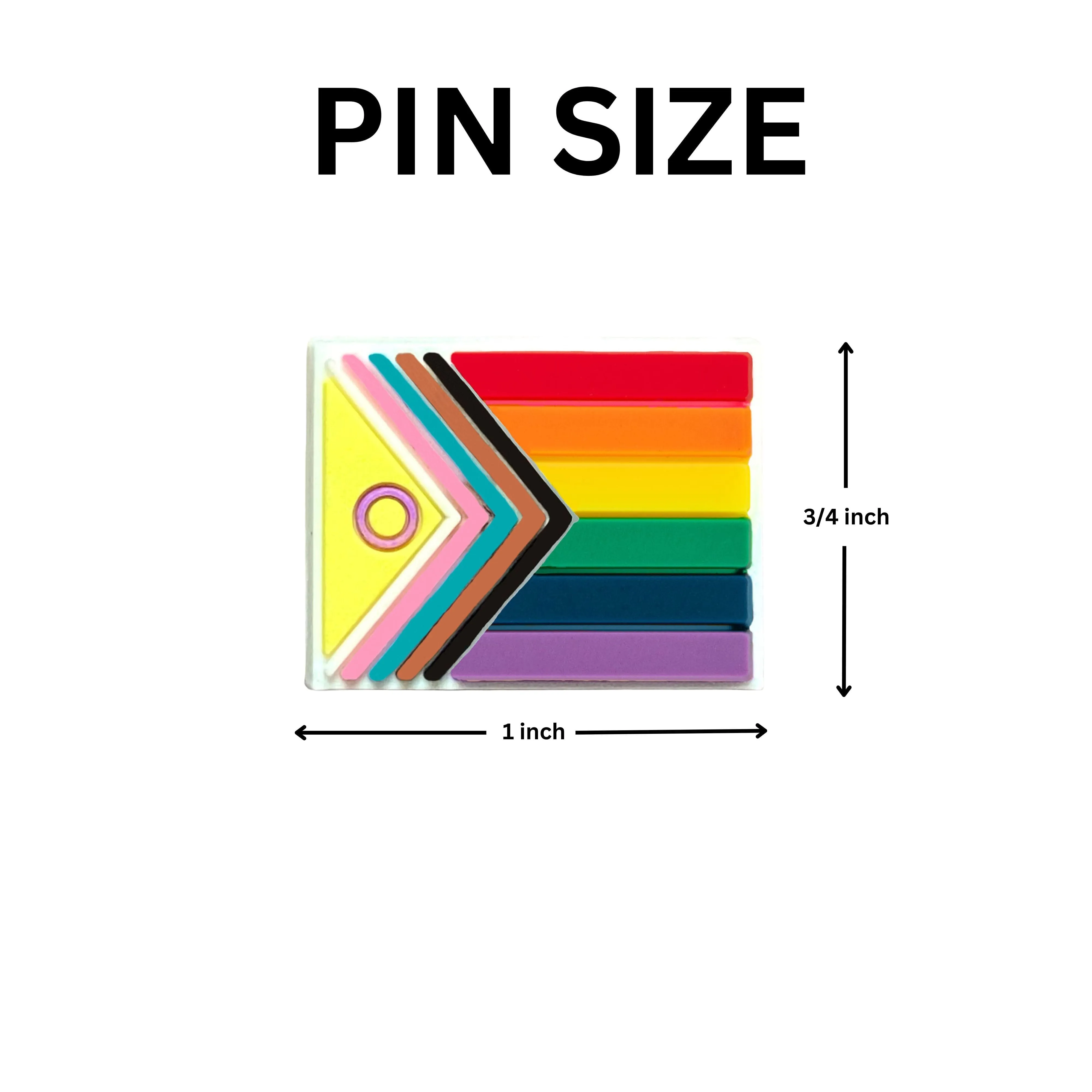 Daniel Quasar Intersex-Inclusive Progress Pride Flag Pins