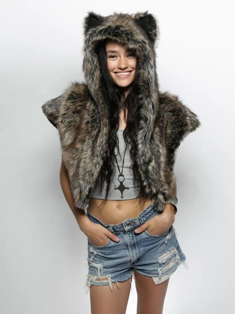 Dire Wolf Faux Fur Shawl | Women's