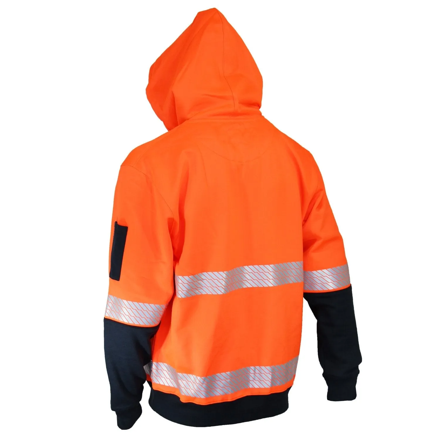 DNC Hi Vis Segmented Tape Full Zip Hoodie (3530)