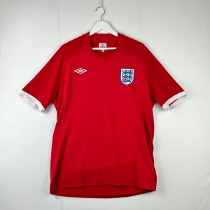 England 2010 Away Shirt - Authentic Umbro Shirt