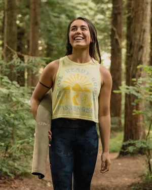 Exhale Active Recycled Vest - Hazy Yellow