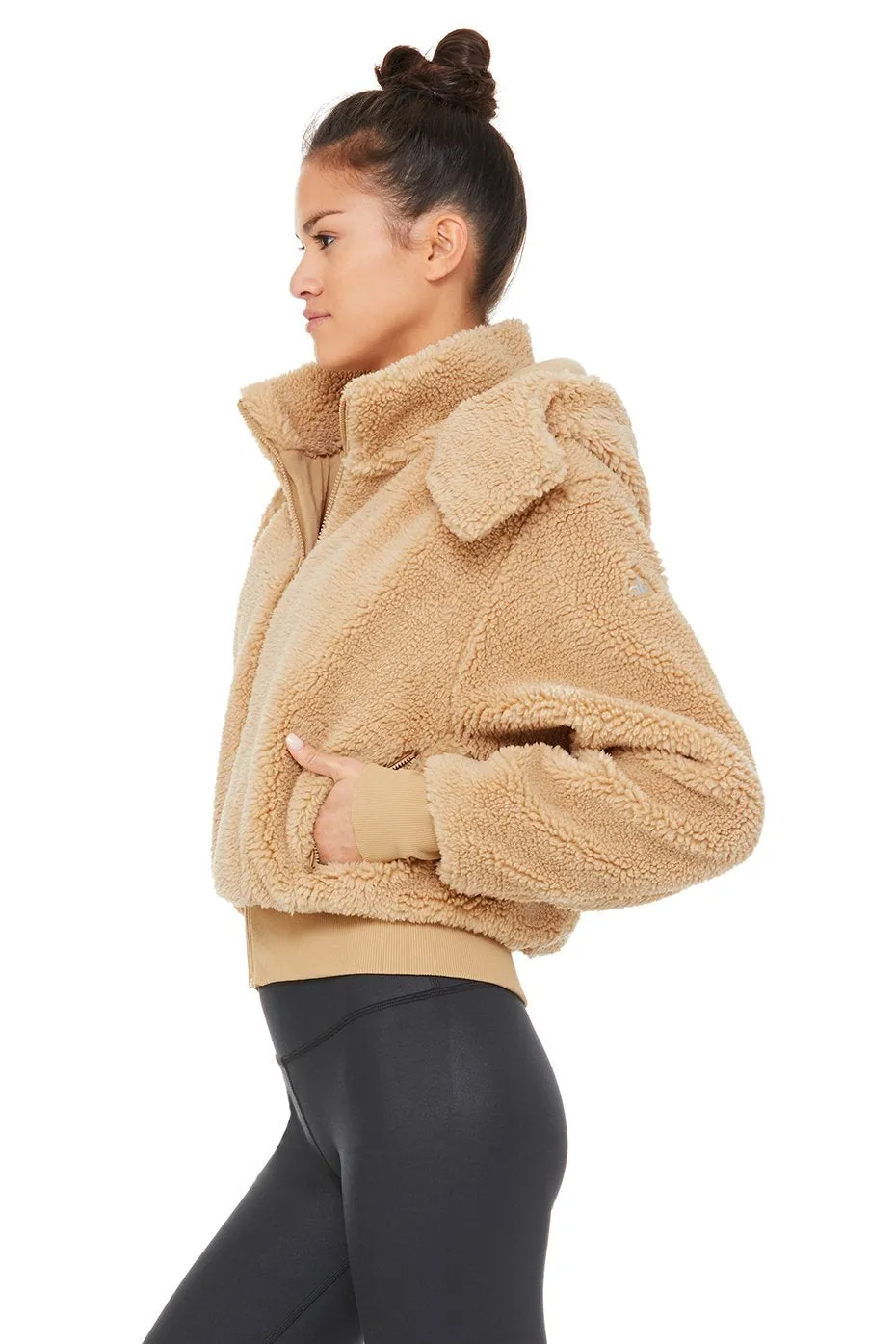 Foxy Sherpa Jacket - Camel