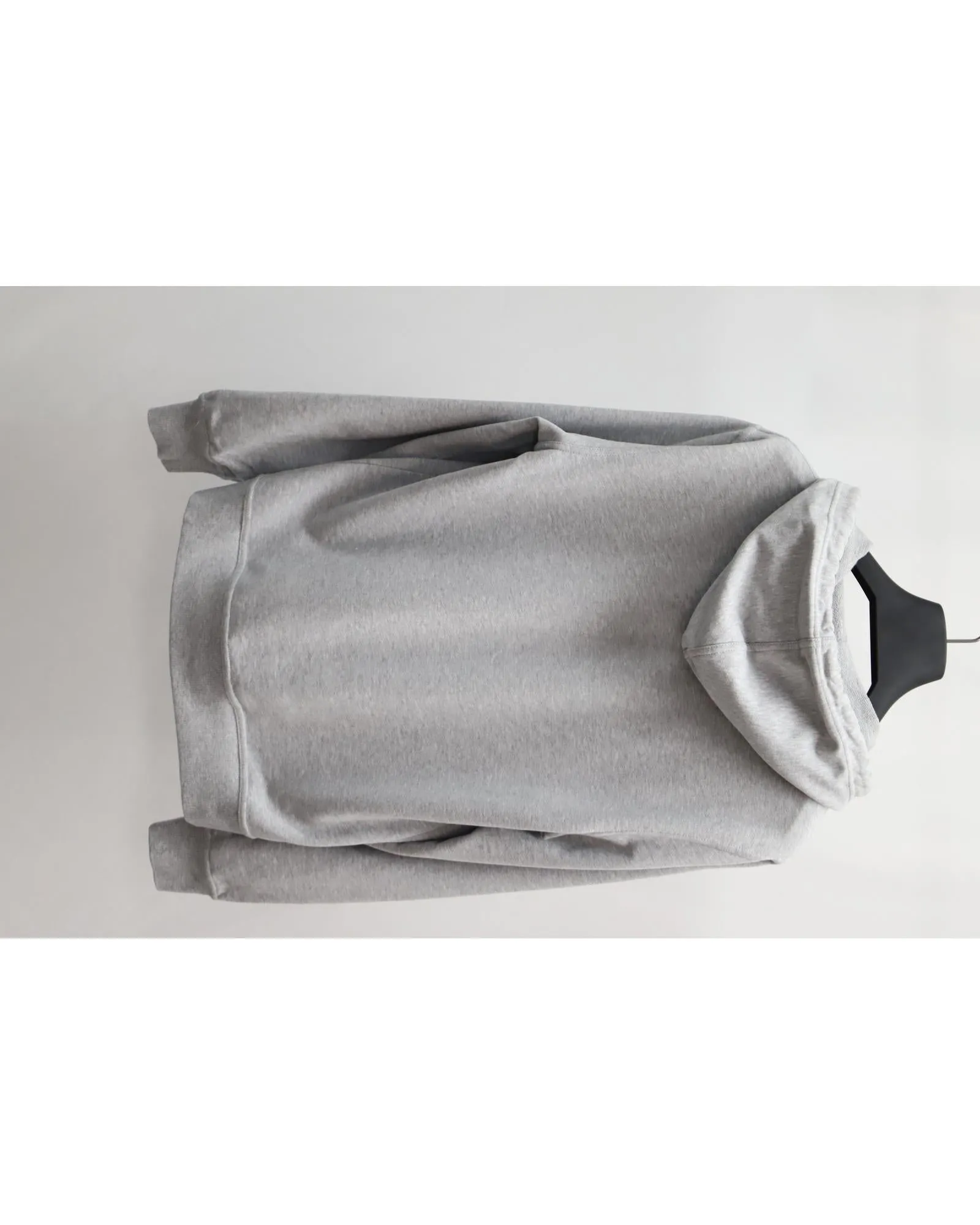 Grey Cotton Hoodie with Immaculate Construction