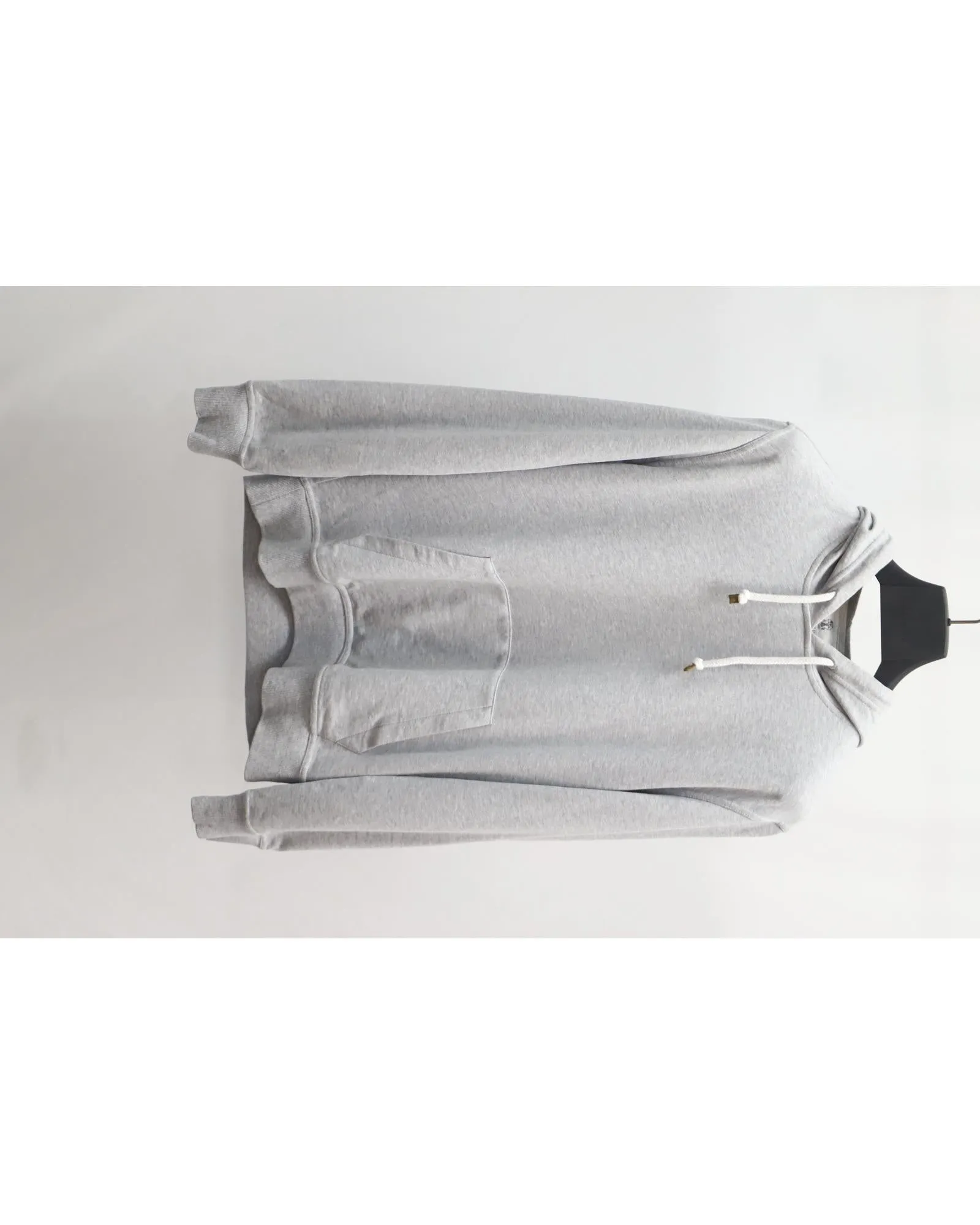 Grey Cotton Hoodie with Immaculate Construction