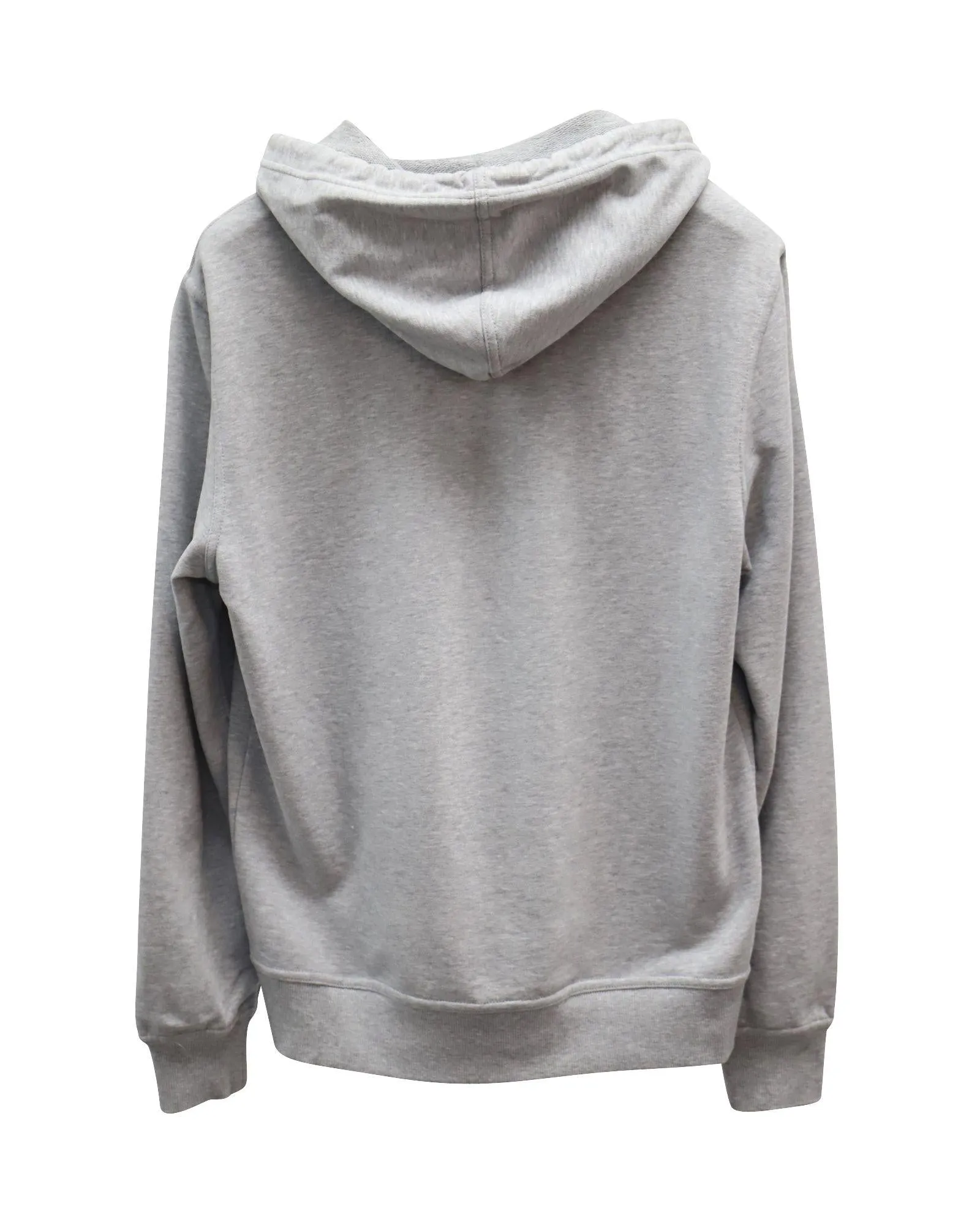 Grey Cotton Hoodie with Immaculate Construction