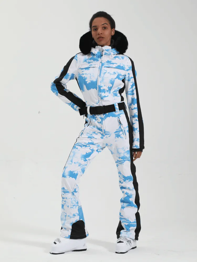 Gsou Snow Tie Dye Slim Ski Jumpsuit - Women‘s