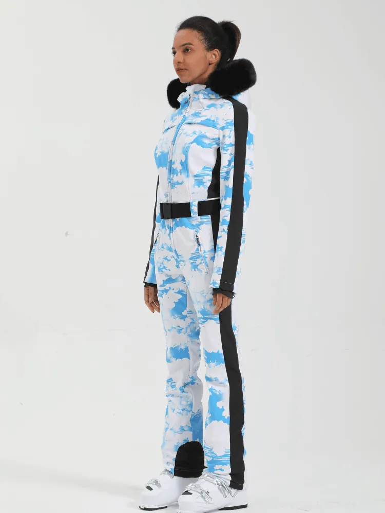 Gsou Snow Tie Dye Slim Ski Jumpsuit - Women‘s