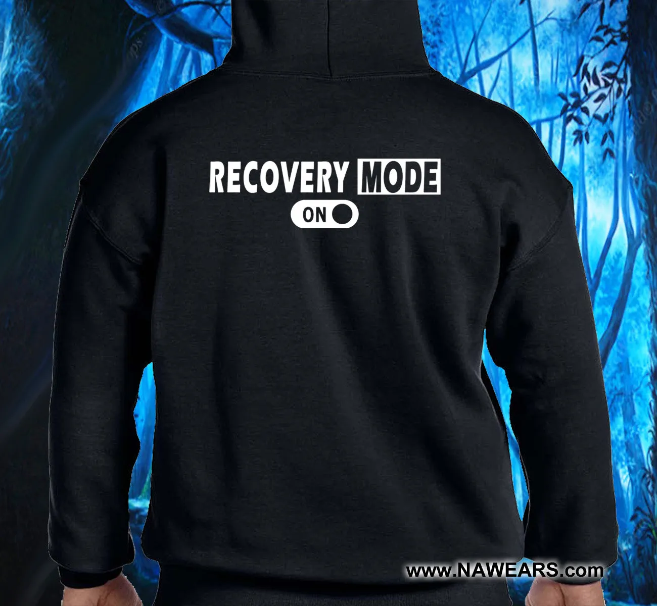 Hoodie - Recovery Mode On - Black