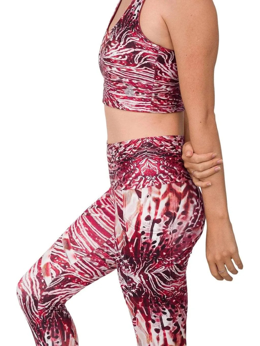 Invasive Lionfish Leggings