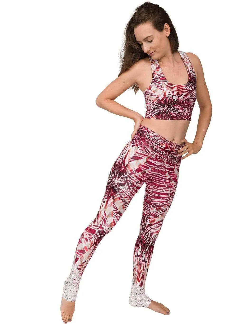 Invasive Lionfish Leggings