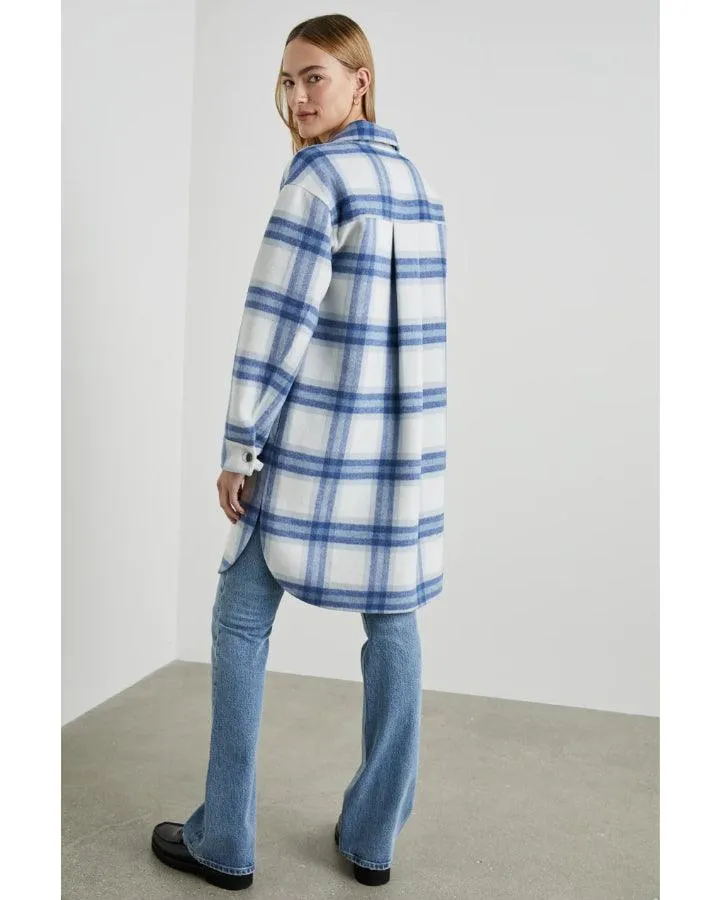 Jaro Ivory Bay Plaid Shirt Jacket