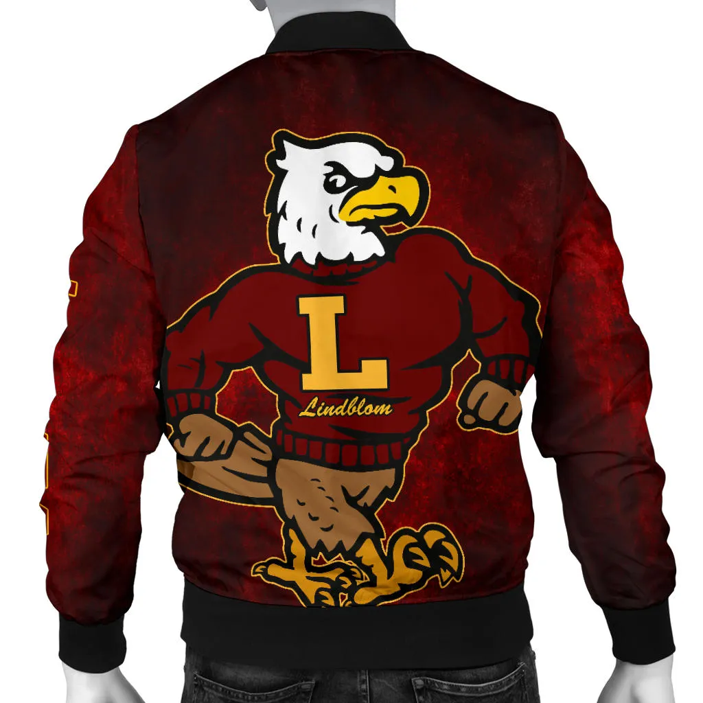 Lindblom Bomber Jacket c/o'90 MaroonBlend_Men