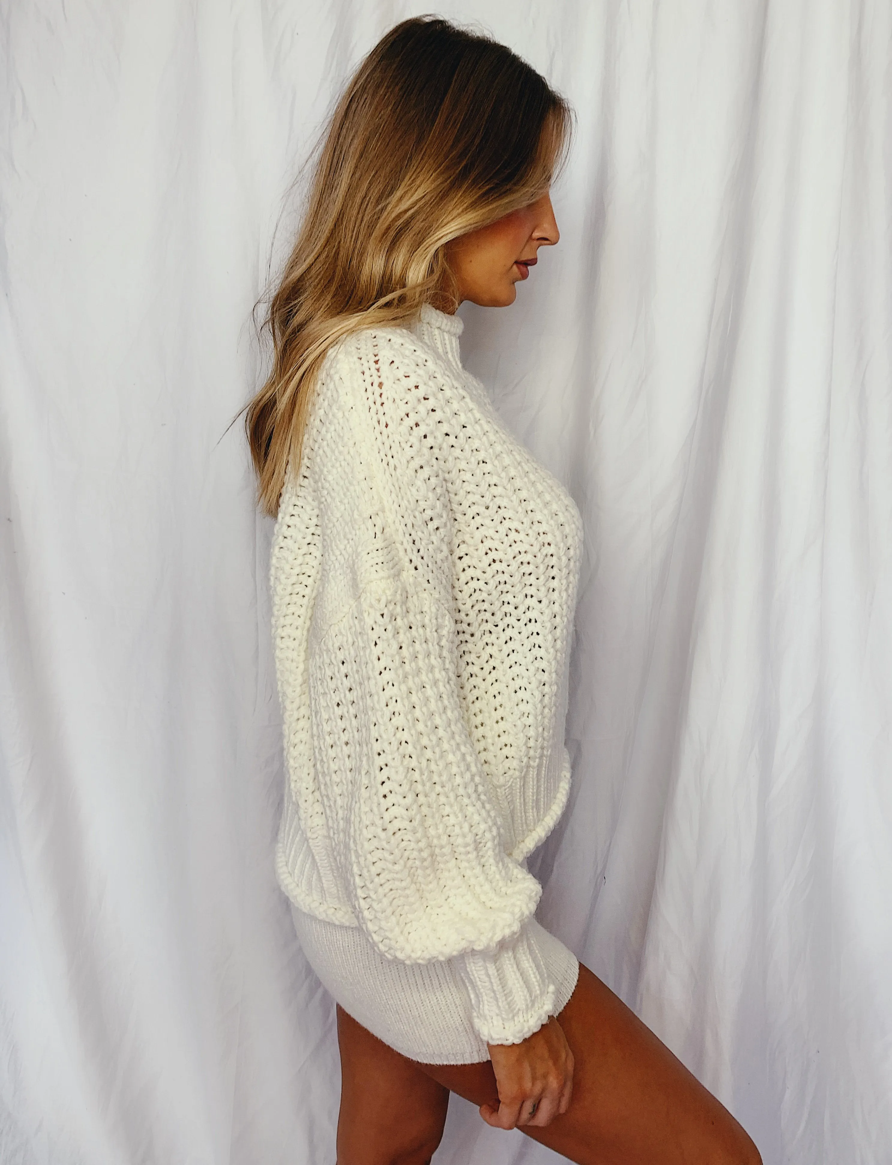 Lullabye Knit - White