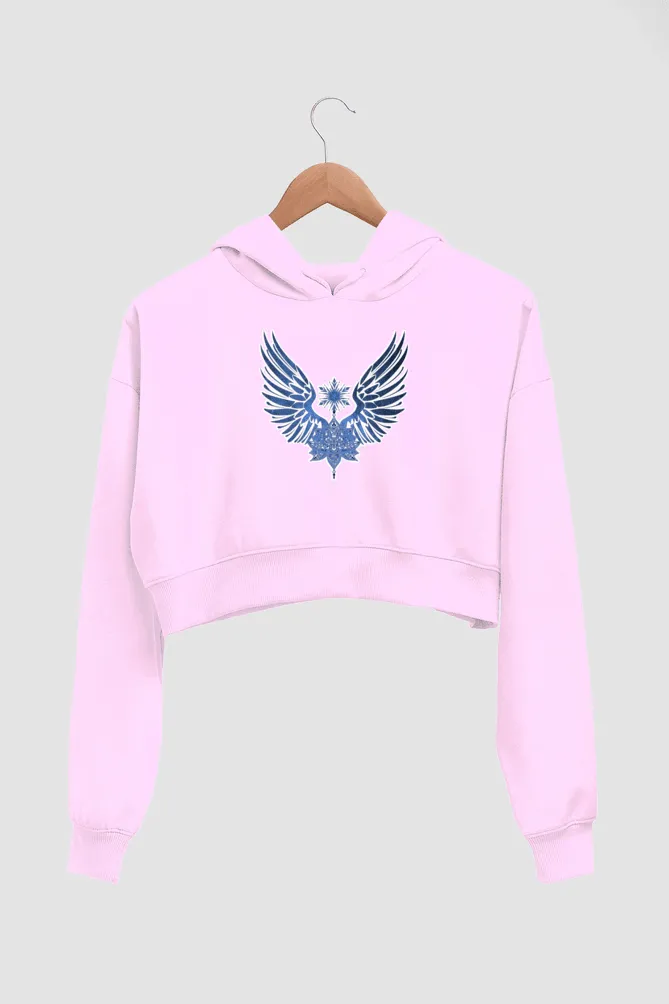 Magic Wings Crop Hoodie for Women 29