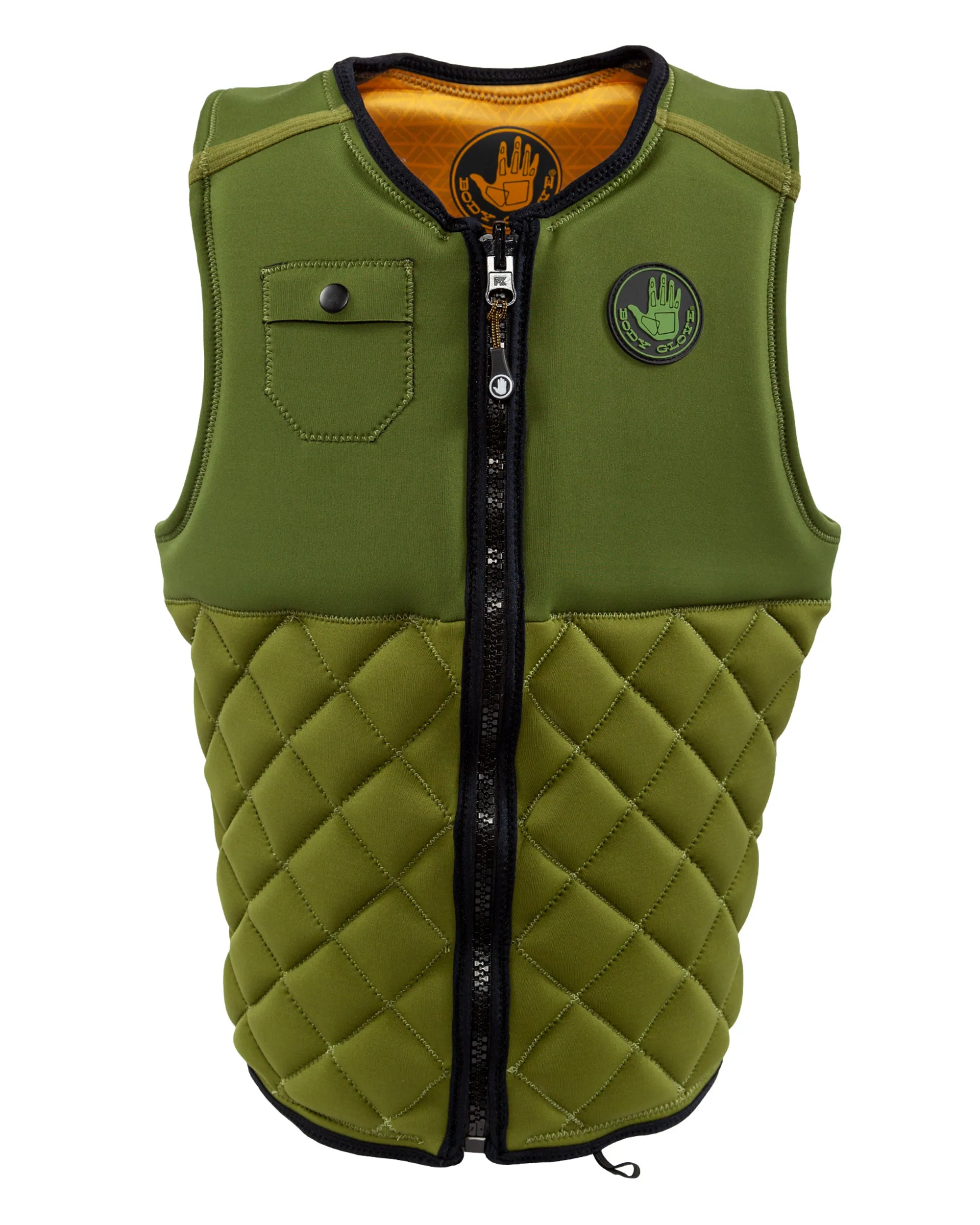 Men's Non-USCGA Comp Vest - Green/Yellow