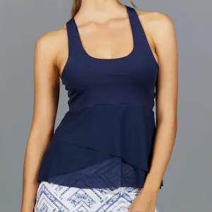 Navia Tier Racerback Top (navy)