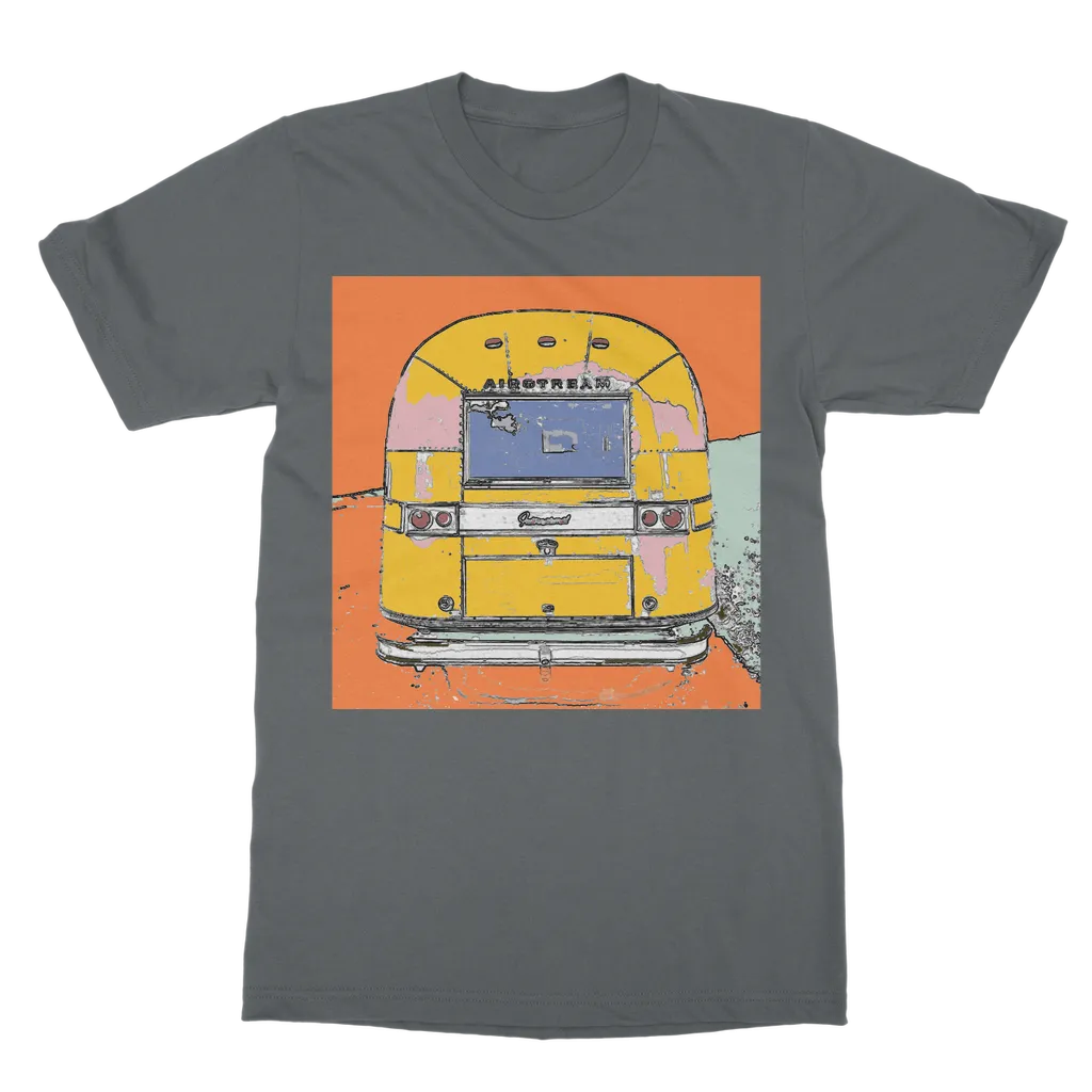 Orange Airstream Classic Adult T-Shirt