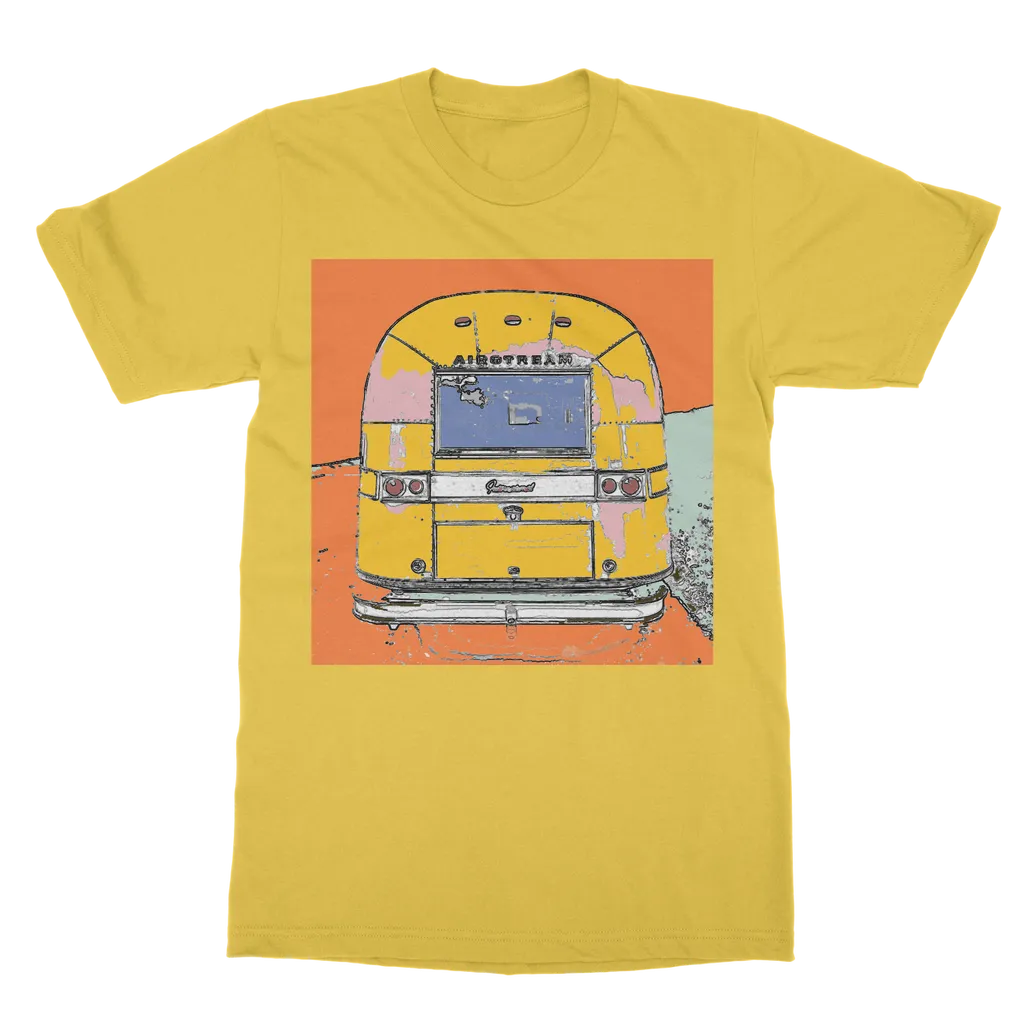 Orange Airstream Classic Adult T-Shirt