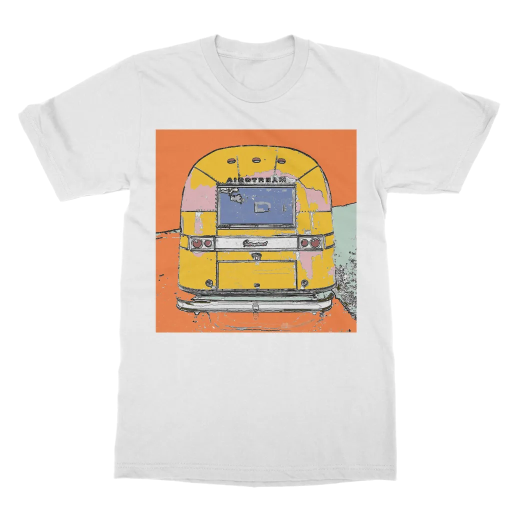 Orange Airstream Classic Adult T-Shirt