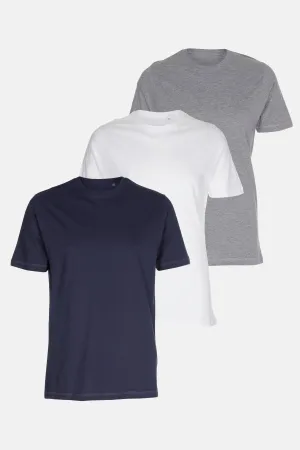 Organic Basic T-shirts - Package Deal (3 pcs.)