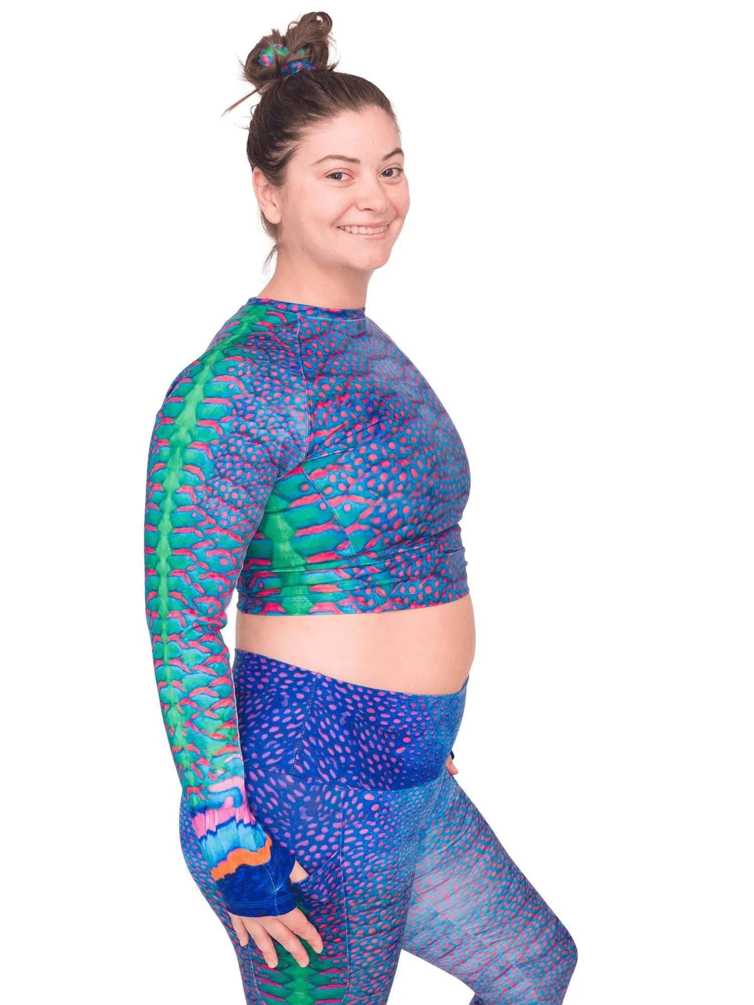 Parrotfish Protection Cropped Rashguard