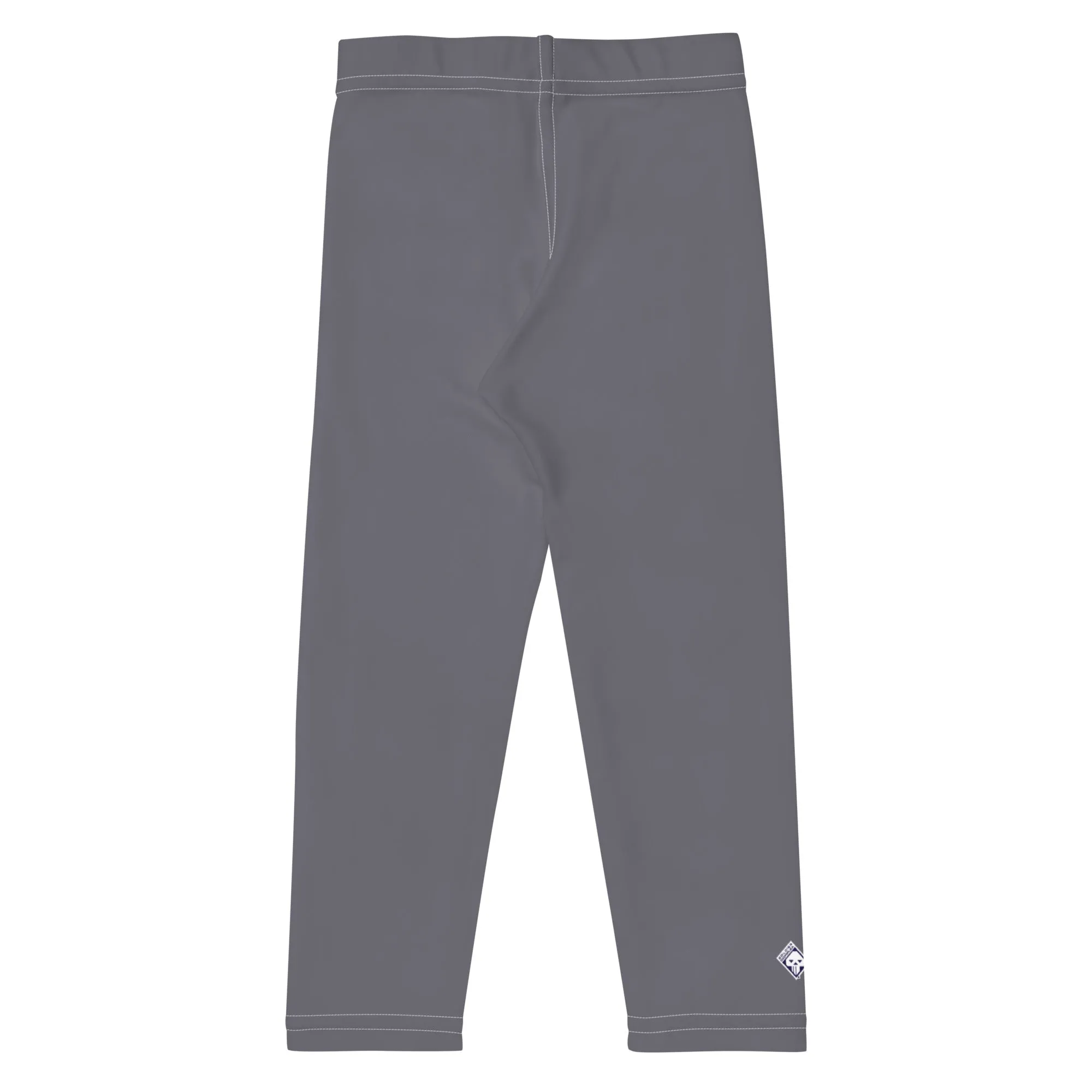 Play Hard, Dress Smart: Solid Color Leggings for Energetic Boys - Charcoal