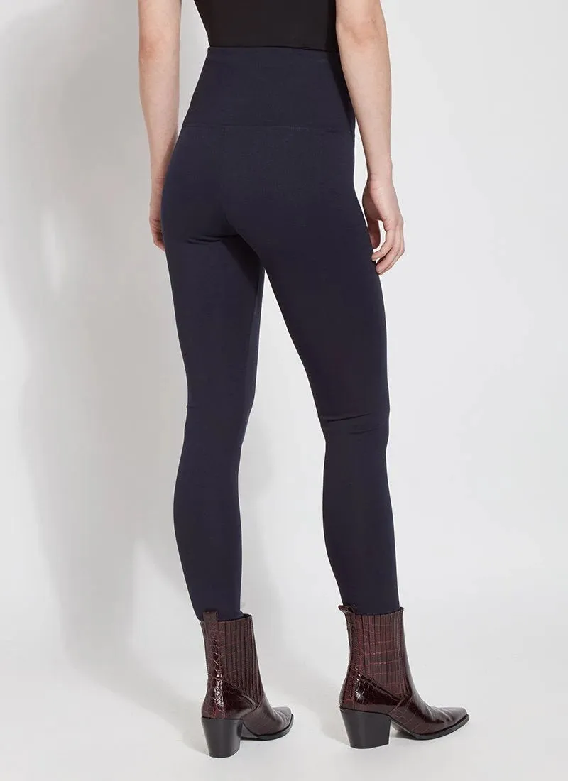 Ponte Signature Center Seam Legging, Midnight