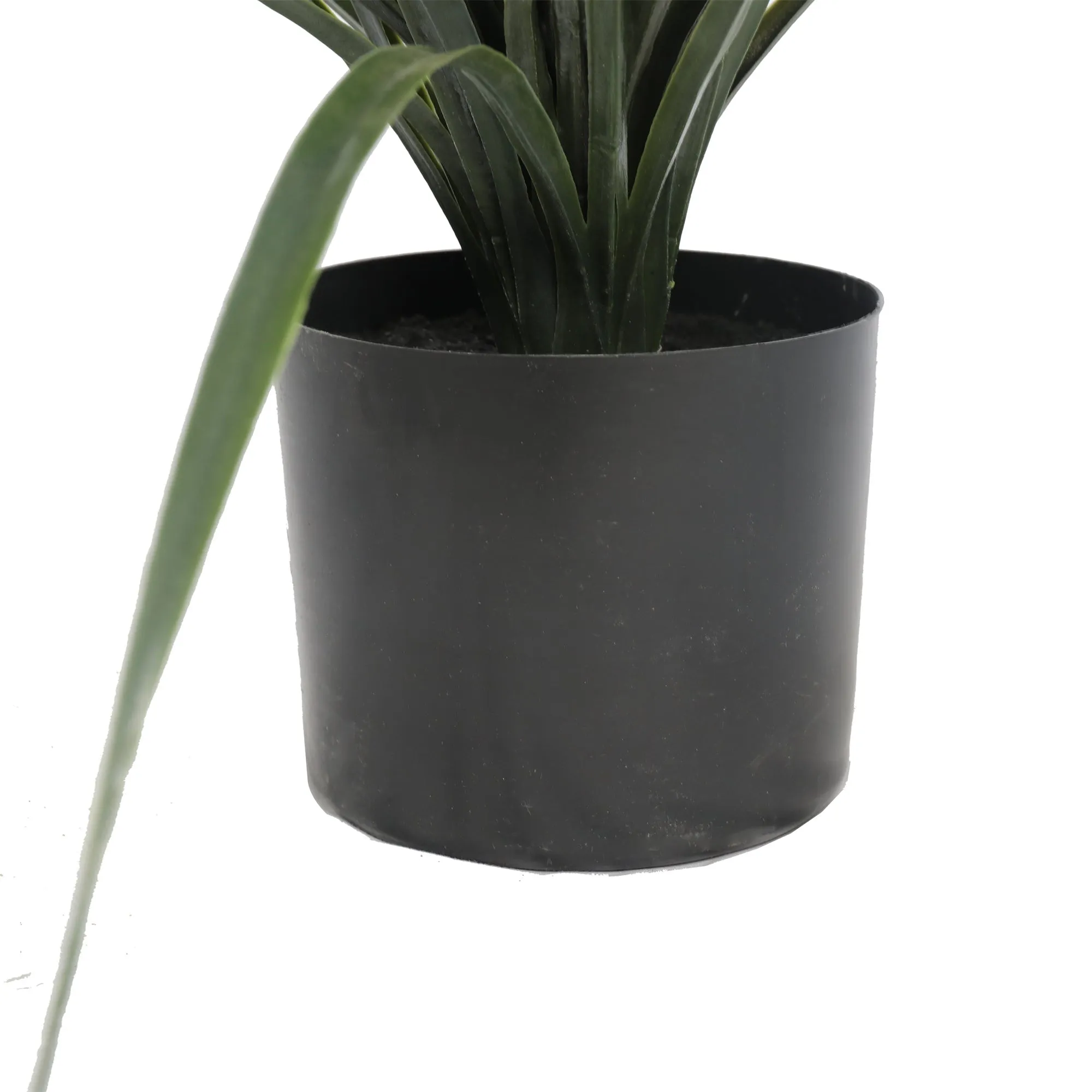 Potted Artificial Long Grass (Yucca Grass) 115cm UV Resistant