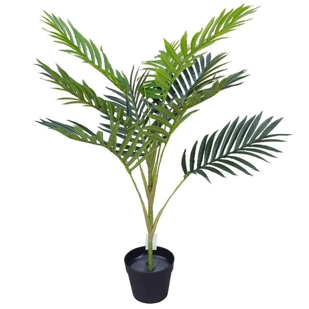 Potted Artificial Palm Tree (Mountain Palm) 100cm