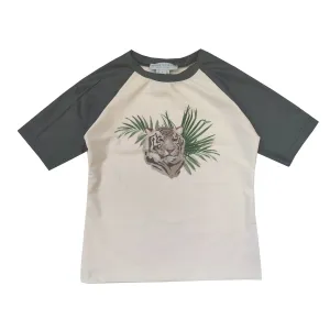 Rashguard Short Sleeve Boys Jungle