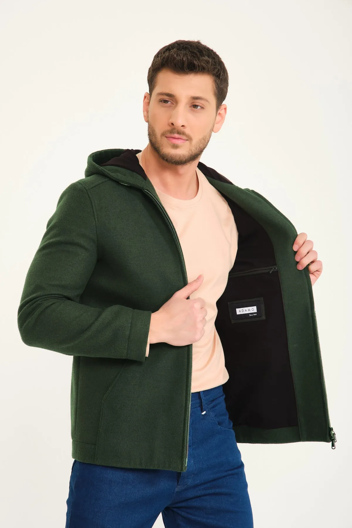 Sherwood Green Wool Coat