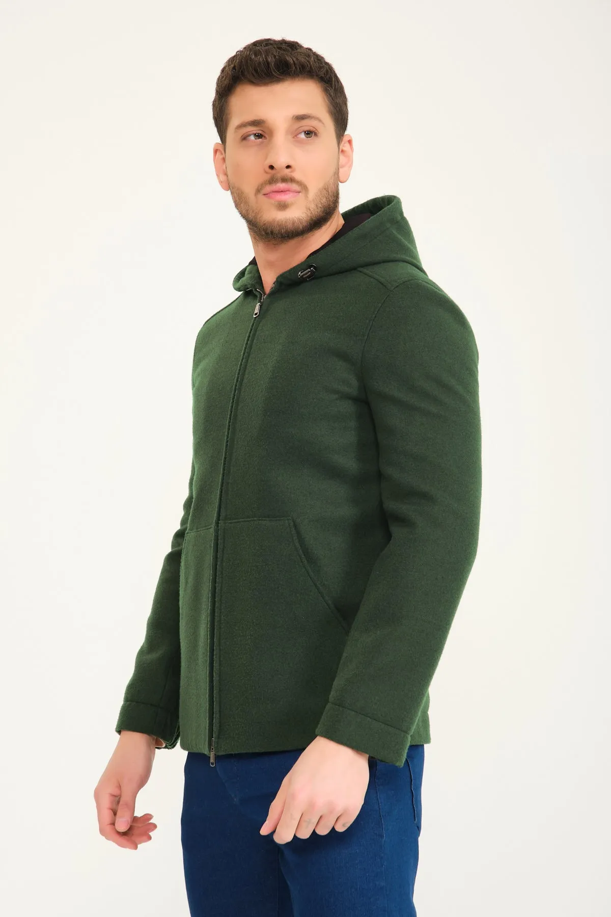 Sherwood Green Wool Coat