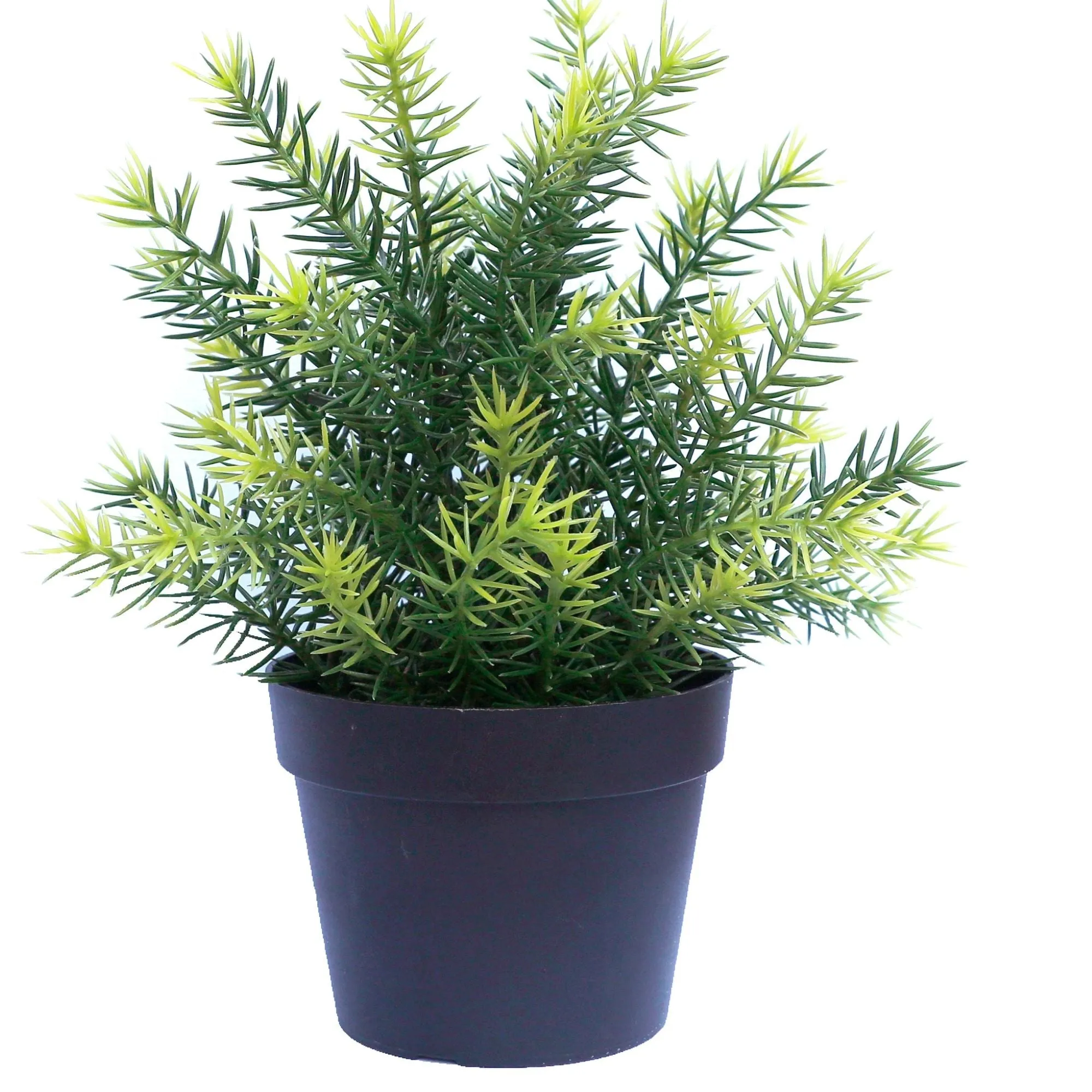 Small Potted Artificial Native Grass Plant UV Resistant 20cm