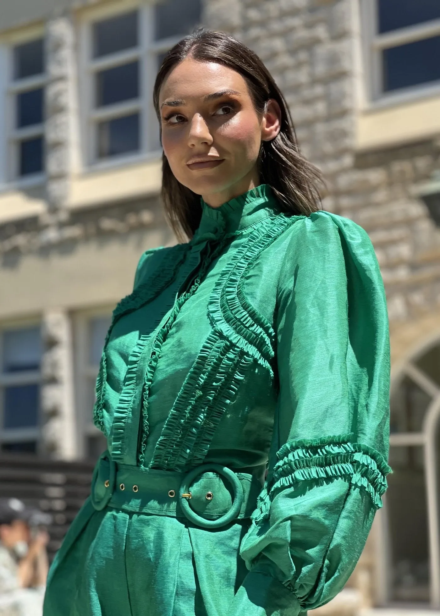 Starlet green blouse