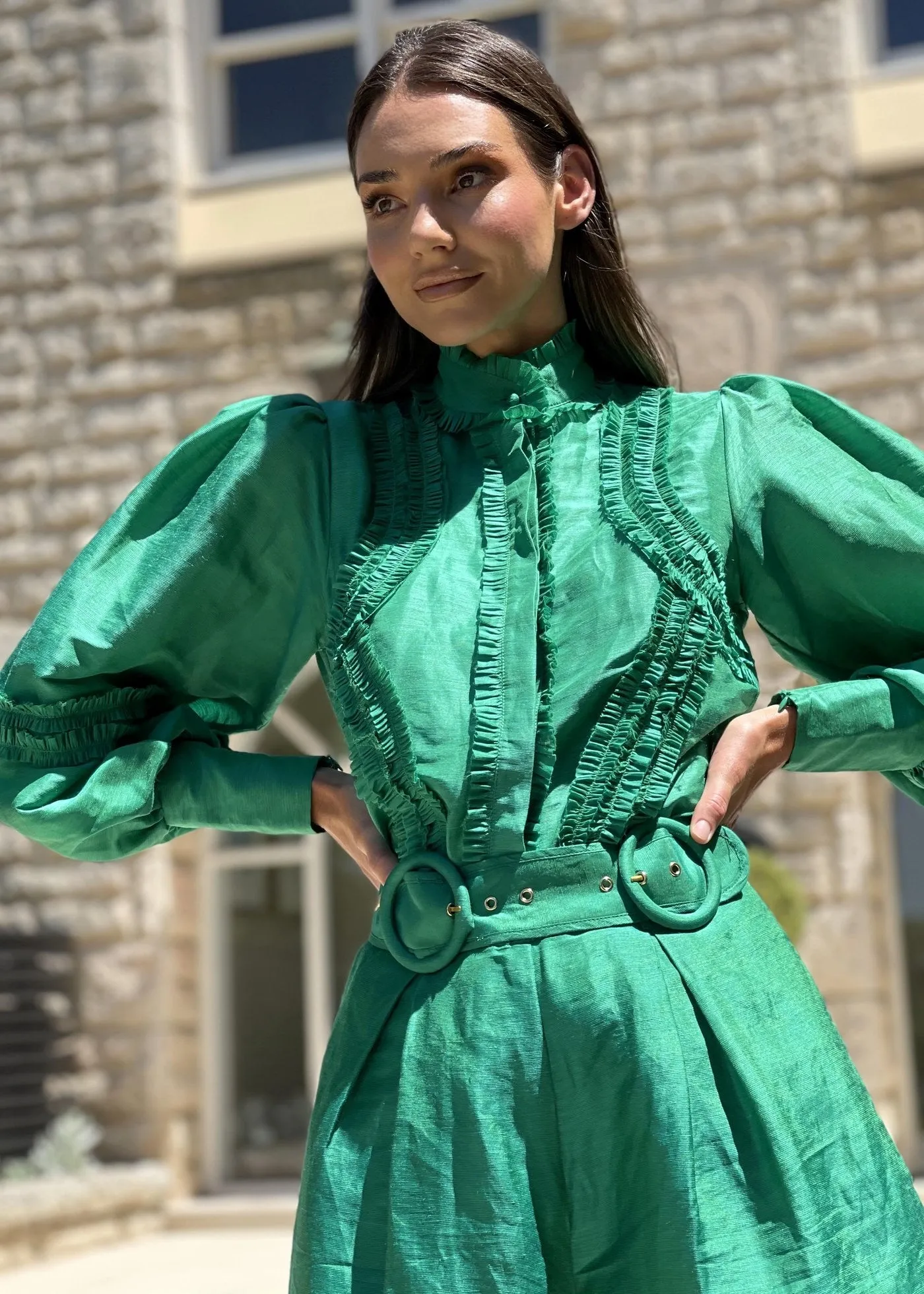 Starlet green blouse