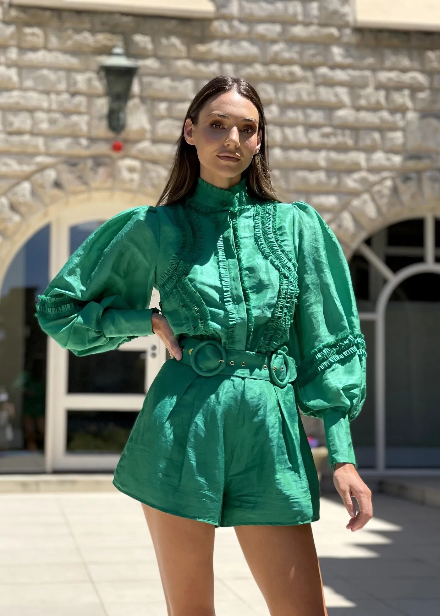 Starlet green blouse