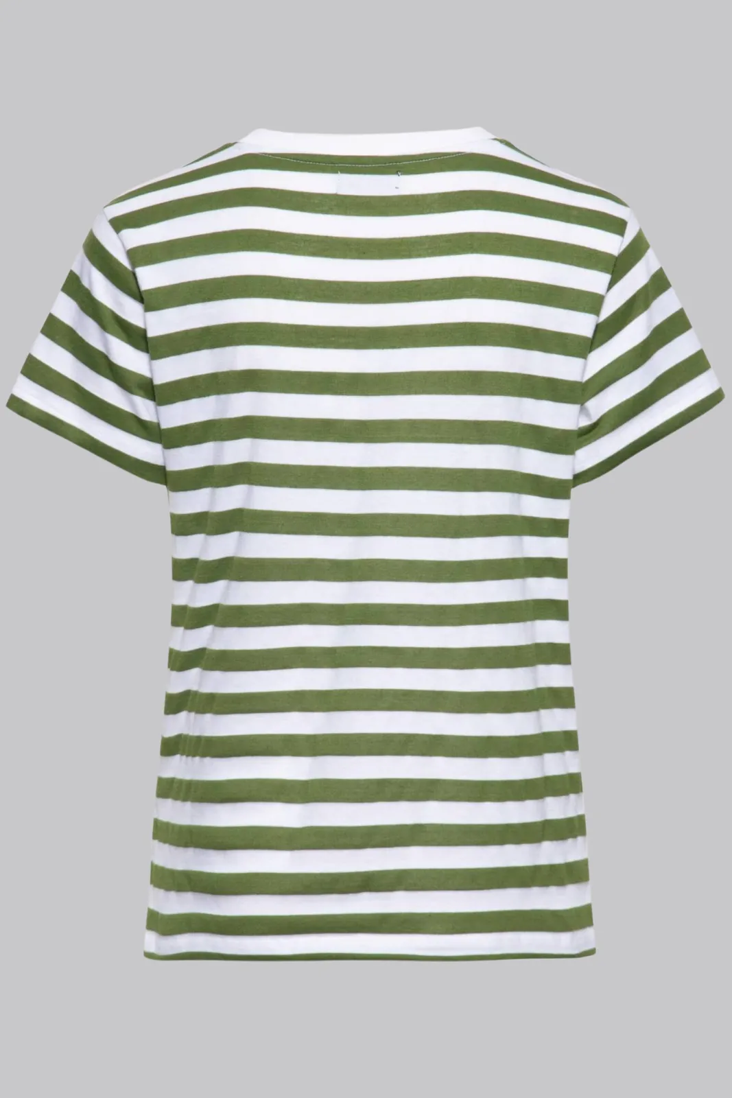 Striped Shirt Speed Queens - Green & White (Ladies Fit)