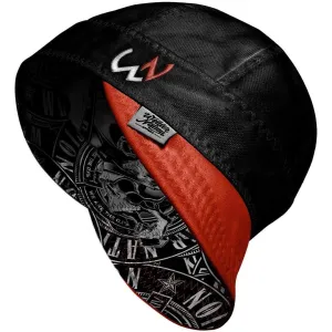 WelderNation The Prodigy Black/Fire Red Welding Beanie